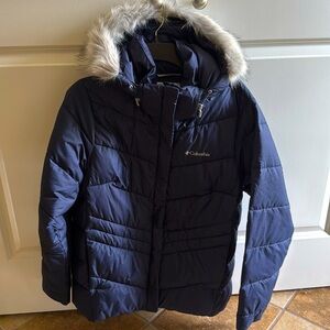 Navy Blue Columbia Coat